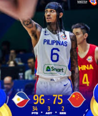 男篮世界杯中国队输给菲律宾